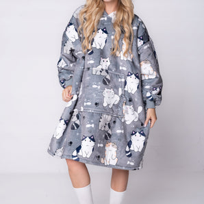 Džemperis - pledas "Katinėlis"