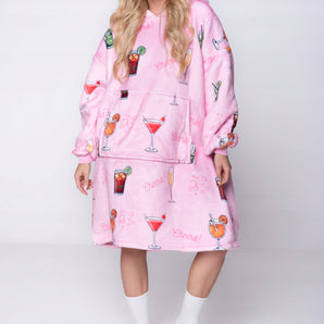 Džemperis - pledas "Rožinis vakarėlis"