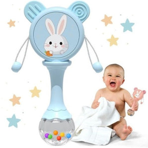 Žaislas su garsu "RATTLE BUNNY DRUM"