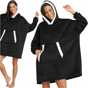 Džemperis - pledas juodas