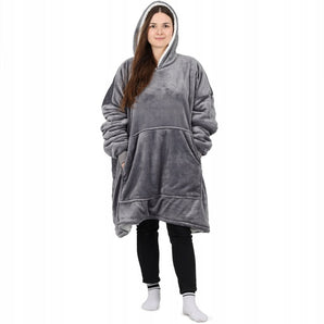 Džemperis - pledas pilkas