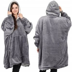 Džemperis - pledas pilkas